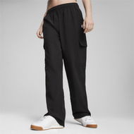 Detailed information about the product DOWNTOWN Women's Cargo Pants in Black, Size Large, Nylon by PUMA