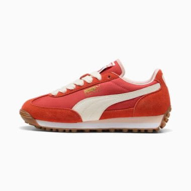 Easy Rider Lovers Unisex Sneakers in Red Fire/Warm White, Size 9, Synthetic by PUMA