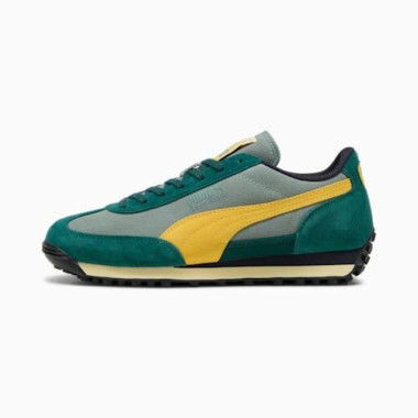 Easy Rider Weathered Sneakers Unisex in Green Moon/Sunny Yellow, Size 7, Textile by PUMA