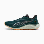 Detailed information about the product Electrify NITROâ„¢ 4 Men's Running Shoes in Green Terrain/Heat Fire, Size 7 by PUMA Shoes