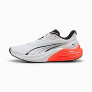 Detailed information about the product Electrify NITROâ„¢ 4 Men's Running Shoes in White/Glowing Red/Black, Size 7, Synthetic by PUMA Shoes