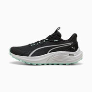 Detailed information about the product Electrify NITROâ„¢ 4 Trail Women's Running Shoes in Black/Mint Melt/Feather Gray, Size 5.5, Synthetic by PUMA Shoes
