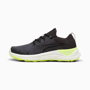 Electrocat NITROâ„¢ Men's Golf Shoes in Black/Strong Gray/Fast Yellow, Size 8, Synthetic by PUMA Shoes