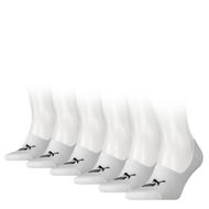 Detailed information about the product Elements Footies Socks 6 Pack in White, Size 3.5