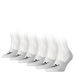 Elements Footies Socks 6 Pack in White, Size 3.5. Available at Puma for $31.50