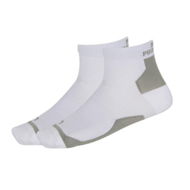 Detailed information about the product Elements Unisex Performance Socks - 2 Pack in White, Size 7