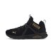 Enzo 2 Metal Women's Running Shoes in Black/Gold, Size 8.5 by PUMA Shoes. Available at Puma for $63.00