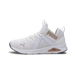 Enzo 2 Metal Women's Running Shoes in White/Rose Gold, Size 8.5 by PUMA Shoes. Available at Puma for $64.00