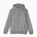 ESS Men's Fleece Embossed Hoodie in Medium Gray Heather, Size XL by PUMA. Available at Puma for $21.50