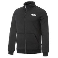 Detailed information about the product ESS Men's Fleece Track Jacket in Black, Size 2XL, Cotton/Polyester by PUMA