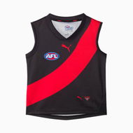Detailed information about the product Essendon FC 2026 Infant Replica Home Guernsey in Black/Red/Efc, Size 2T by PUMA
