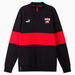 Essendon Football Club 2025 Unisex 90s Quarter Zip Sweatshirt in Black/Red/Efc, Size Medium by PUMA. Available at Puma for $120.00