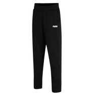 Detailed information about the product Essential Knitted Women's Sweat Pants in Black, Size Medium, Cotton/Polyester by PUMA