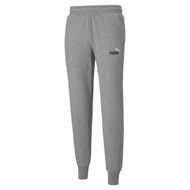 Detailed information about the product Essentials+ 2 Col Logo Men's Pants in Medium Gray Heather, Size 2XL, Cotton by PUMA