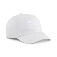 Detailed information about the product Essentials Cat Logo Cap in Silver Mist, Cotton by PUMA
