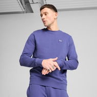 Detailed information about the product ESSENTIALS ELEVATED Men's Crew Top in Blue Crystal, Size Medium, Cotton by PUMA