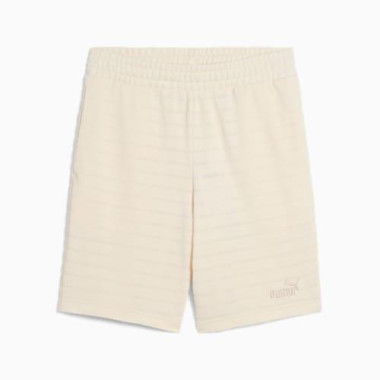 Essentials Elevated Structured Men's 9 Shorts in No Dye, Size Medium, Cotton by PUMA