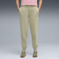 Detailed information about the product Essentials Elevated Women's Comfort Wash Sweatpants in Lux Army, Size Medium, Cotton by PUMA