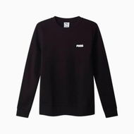 Detailed information about the product Essentials Fleece Sweatshirt Women in Black, Size XS, Cotton/Polyester by PUMA