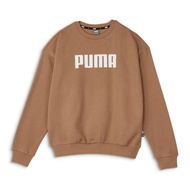 Detailed information about the product Essentials Full Length Women's Crew Neck Sweatshirt in Mocha Mousse, Size XS, Cotton/Polyester by PUMA