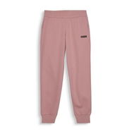 Detailed information about the product Essentials Logo Fleece Sweatpants Women Top in Future Pink, Size XS, Cotton by PUMA