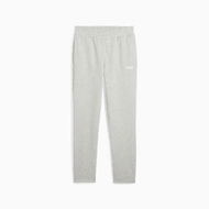 Detailed information about the product Essentials Logo Fleece Sweatpants Women Top in Light Gray Heather, Size XS, Cotton by PUMA