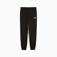 Detailed information about the product Essentials Logo Fleece Sweatpants Youth Top in Black, Size Large, Cotton by PUMA