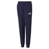 Detailed information about the product Essentials Logo Pants Youth in Peacoat, Size 4T, Cotton/Polyester by PUMA