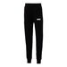 Essentials Logo Sweatpants Men in Black, Size Small, Cotton by PUMA. Available at Puma for $40.00