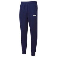 Detailed information about the product Essentials Logo Sweatpants Men in Navy, Size Large, Cotton by PUMA