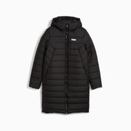 Detailed information about the product Essentials Logo Women's Padded Coat in Black, Size XS, Polyester by PUMA