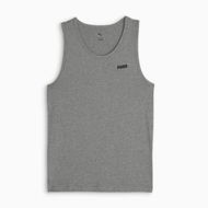 Detailed information about the product Essentials Men's Logo Tank Top in Medium Gray Heather, Cotton by PUMA