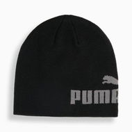 Detailed information about the product Essentials Mid Crown Cuffless Beanie in Black, Acrylic/Polyamide/Elastane by PUMA