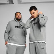 Detailed information about the product ESSENTIALS No. 1 Logo Men's Hoodie in Medium Gray Heather, Size XL, Cotton by PUMA