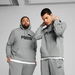 ESSENTIALS No. 1 Logo Men's Hoodie in Medium Gray Heather, Size XL, Cotton by PUMA. Available at Puma for $80.00