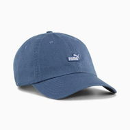 Detailed information about the product Essentials No. 1 Logo Patch Dad Cap in Dark Indigo, Size Medium, Cotton by PUMA