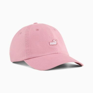 Essentials No. 1 Logo Patch Dad Cap in Poised Pink, Size Small, Cotton by PUMA