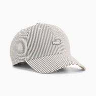 Detailed information about the product Essentials No.1 Logo Baseball Cap in Black/Stripe, Polyester/Cotton by PUMA