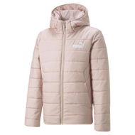 Detailed information about the product Essentials Padded Youth Jacket in Rose Quartz, Size Small, Polyester by PUMA