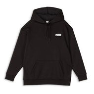 Detailed information about the product Essentials Relaxed Fleece Hoodie Women in Black, Size Small, Cotton by PUMA