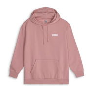 Detailed information about the product Essentials Relaxed Fleece Hoodie Women in Future Pink, Size XS, Cotton by PUMA