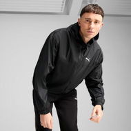 Detailed information about the product ESSENTIALS Relaxed Men's Windbreaker Jacket in Black, Size Medium, Polyester by PUMA
