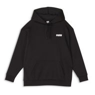 Detailed information about the product Essentials Relaxed Women's Fleece Hoodie in Black, Size 2XL by PUMA