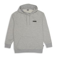 Detailed information about the product Essentials Relaxed Women's Fleece Hoodie in Light Gray Heather, Size 2XL by PUMA