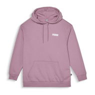 Detailed information about the product Essentials Relaxed Women's Fleece Hoodie in Pale Grape, Size Medium by PUMA