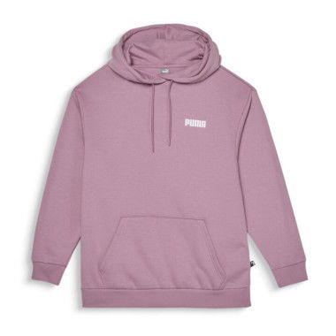 Essentials Relaxed Women's Fleece Hoodie in Pale Grape, Size XL by PUMA