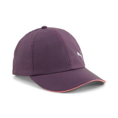 Essentials Running Cap in Midnight Plum, Polyester by PUMA