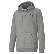 Detailed information about the product Essentials Small Logo Hoodie Men in Medium Gray Heather/Cat, Size Large, Cotton by PUMA