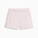 Essentials Small Logo Shorts Youth in Galaxy Pink, Size Medium, Cotton by PUMA. Available at Puma for $35.00