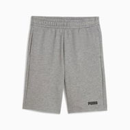 Detailed information about the product Essentials Small Logo Shorts Youth in Medium Gray Heather, Size XS, Cotton by PUMA